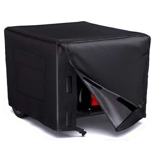 WLEAFJ Generator Cover Heavy Duty Waterproof, Universal Portable Generator Cover 32”L x 24”W x 24”H - for Most Generators 5000-10000 Watt