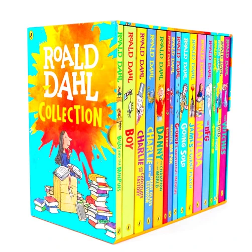 By Roald Dahl (Author) Roald Dahl Collection 16 Books Box Set