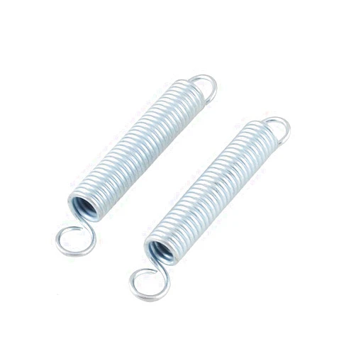 Pangyoo PYouo-Spring, Silver Tone Tension Coil Extension Spring Hook,2Pcs, Springs Accessories (Length : 47 mm)