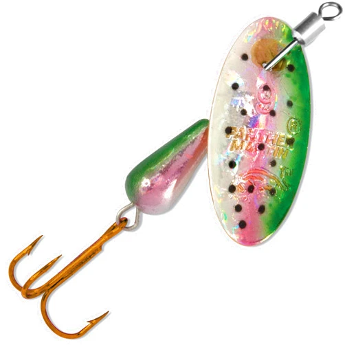 Panther Martin PMISH Inline Swivel Holographic Spinners Fishing Lure Catches Trout, Walleye, Nothern Pike, Largemouth Bass, Crappie, and More.