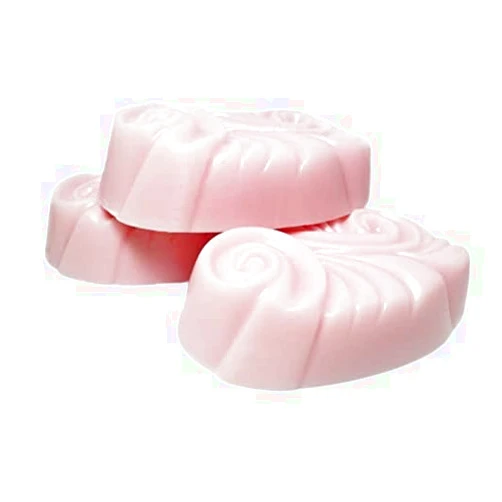 De'esse Boutique 3 Pc Soaps Gift Boxed Set Carnation Scent - Oval Swirl Design Shea Butter Goat Milk Soap