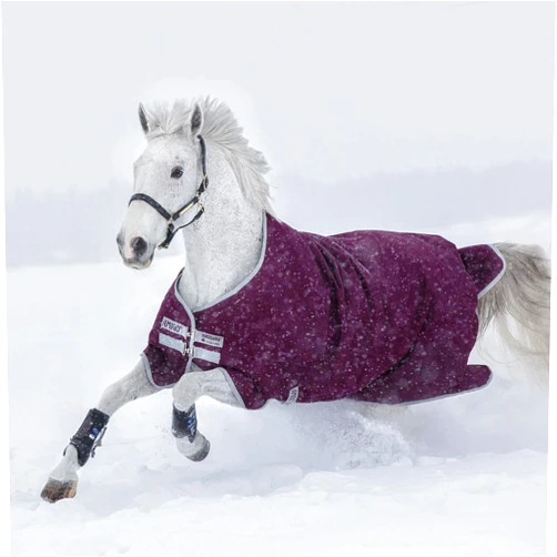 Horseware AMIGO Hero Ripstop 200g 81 Burgundy Fig/Silver
