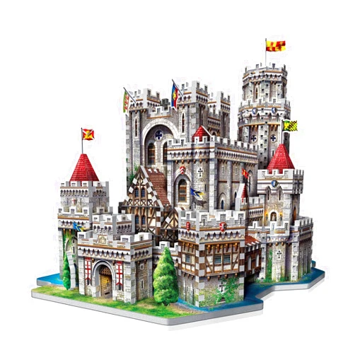 Wrebbit 3D WREBBIT3D King Arthur's Camelot 3D Jigsaw Puzzle (865-Piece)