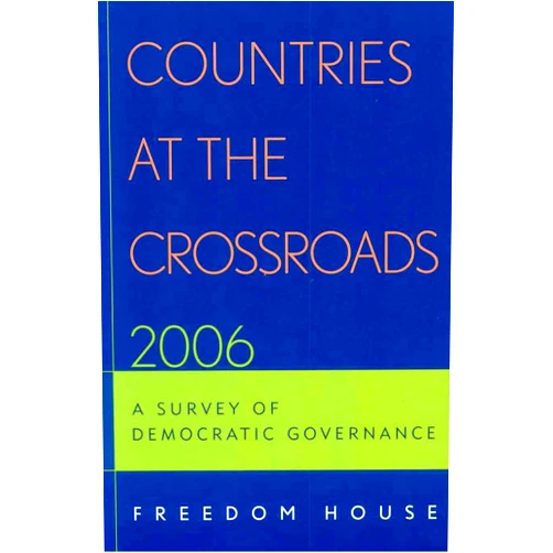 By Freedom House (Author), Emil Danielyan (Contributor), Christopher Walker (Contributor), Fred H. Lawson (Contributor), Carolyn Bull (Contributor), Karen Polglaze (Contributor), Sanja Tatic (Contributor), Anita Isaacs (Contributor), Ivelaw L. Griffith (Contributor), Edward Aspinall (Contributor), Pete W. Moore (Contributor), Martha Brill Olcott (Contributor), Edward R. McMahon (Contributor), Adam Smith Albion (Contributor), Stanley Khaila (Contributor), William Case (Contributor), John Damis (Contributor), Ravi Bhatia (Contributor), David H. Dye (Contributor), Darren Kew (Contributor), Husain Haqqani (Contributor), William Reno (Contributor), Mark Yaron Rosenberg (Contributor), Robert C. Oberst (Contributor), Paul J. Kaiser (Contributor), Nelson Kasfir (Contributor), Dominique Arel (Contributor), Martin Edwin Andersen (Contributor), Zachary Abuza (Contributor), Brian Katulis (Contributor), Robert B. Lloyd (Contributor) & 28 more Countries at the Crossroads 2006: A Survey of Democratic Governance