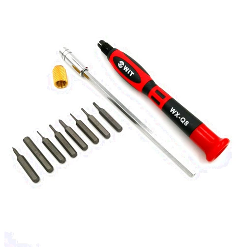 WITTOOLS WX-Q8 Screwdriver Set Dismountable Adjustable Length Repair Tools Kit for Mobile Laptop