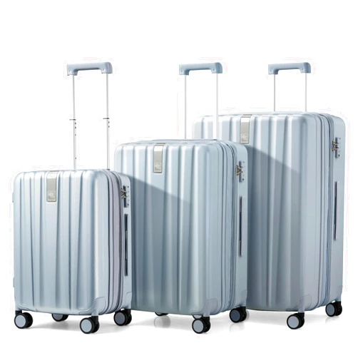 Hanke Expandable Hardshell Luggage Sets 3 piece Carry on Luggage with Wheels Suitcases Lightweight Checked Tsa Luggage Rolling Large Suitcase Travel Luggage Bag Woman Men 20/24/29 Inch(Gray)