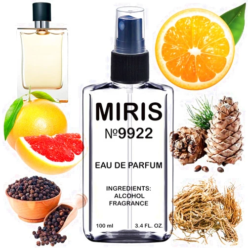 MIRIS No.9922 | Impression of Terre | Men Eau de Parfum | 3.4 Fl Oz / 100 ml