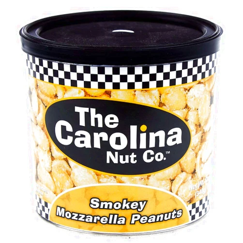 Carolina Nut Company The Carolina Nut Company Peanuts, Smokey Mozzarella, 12 Ounce