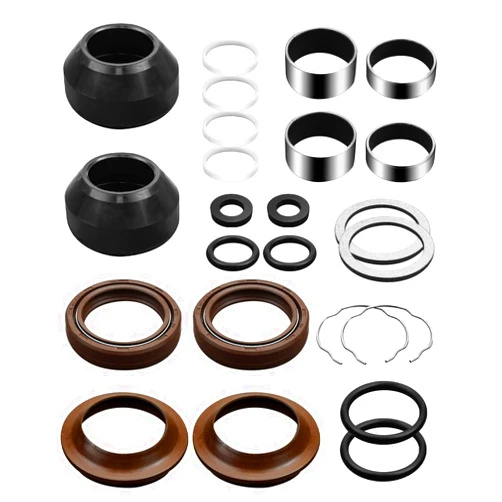 AUGREX Fork Rebuild Kit Seals Bearings Bushings Replace 0403-0022, Fit for Harley Davidson Road Glide Fat Boy Electra Glide Heritage Softail Softail Dyna Road King Night Train Street Glide, 41mm