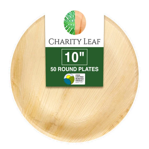 Charity Leaf Disposable Palm Leaf 10