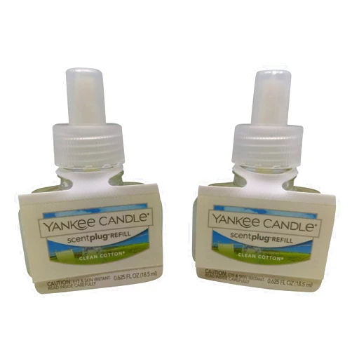 Yankee Candle Clean Cotton ScentPlug Refill 2-Pack