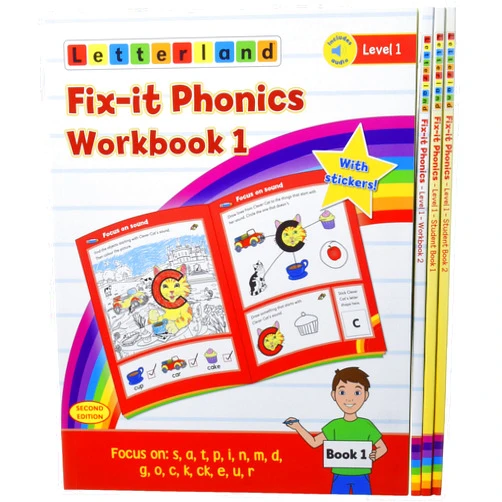 Lisa Holt Fix-it Phonics - Level 1 - Student Pack (2nd Edition)