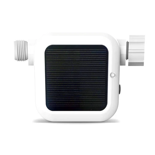 Netro Pixie Smart Hose Faucet Timer, WiFi, Solar Powered, Weather Aware, White, Compatible with Alexa