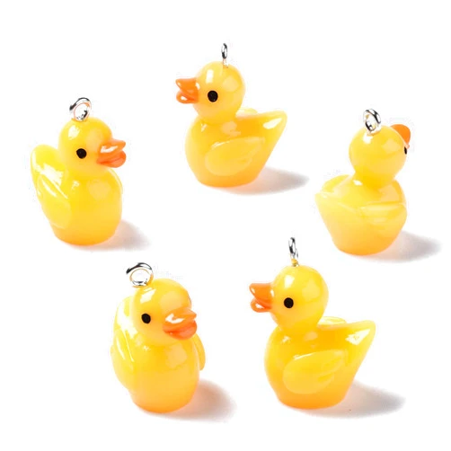 BB Beadthoven Beadthoven Mini Animals Resin Charm Pendants Tiny Cute Cartoon Animals Dangle Charm Beads for DIY Jewelry Making Earring Necklace Keychain Making findings
