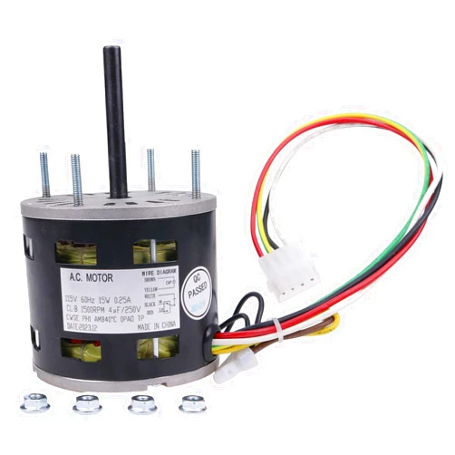 AIVWUMOT 1/50HP Motor Compatible with Fasco D1100 Gemini Loren Cook 7173-1580 GC/GN 142/144 1550/900rpm 115V 60 Hz 1.2/0.7amps 2-Speed Exhaust Fan Motor