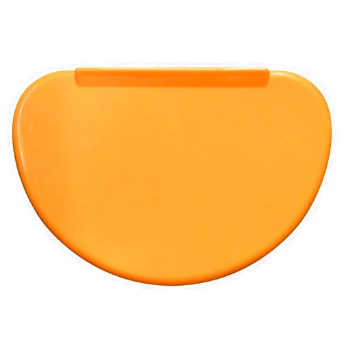 Indigo True Flexible Bowl Scraper - 1 Pc | Curved For Shaping Bread or Pastry Dough | Conforms To Any Mixing Bowl | Round Contoured Profile