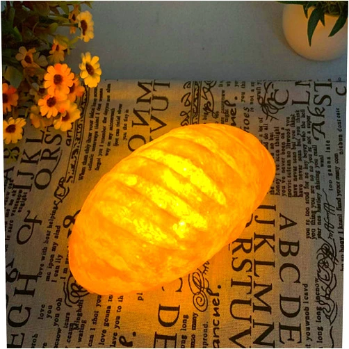 YHNJI Croissant Night Light Bread Shape Lamp Decorative LED Lamp Home Decorative Night Lights Battery Lamp for Girl Kid Bedroom