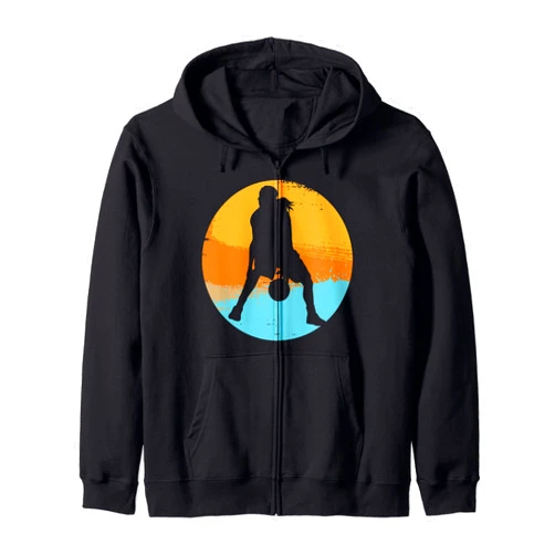 Mannschaftssport Homecourt Liga Ballschießen Basketball Addictive MVP Player Sportliga B-Ball Basketball Zip Hoodie