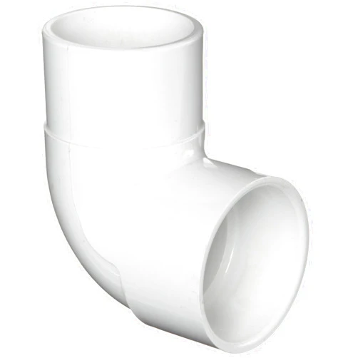 Spears 409 Series PVC Pipe Fitting, 90 Degree Elbow, Schedule 40, 2