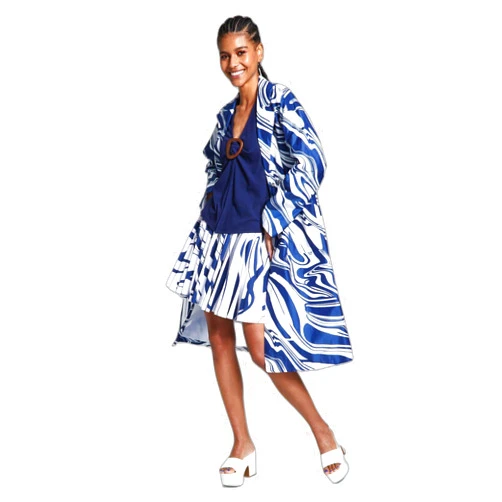 I.N.C. INTERNATIONAL CONCEPTS Ade Samuel for Inc Womens Lightweight Jacket Wave Runner B M