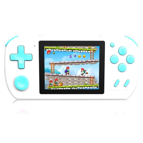 Beico Handheld Games for Kids Adults with Built in 268 Classic Retro Video Games,3.0'' Color Screen Rechargeable Portable Arcade Gaming Player,Boys Girls Travel Electronics Toys Birthday Gift (White)