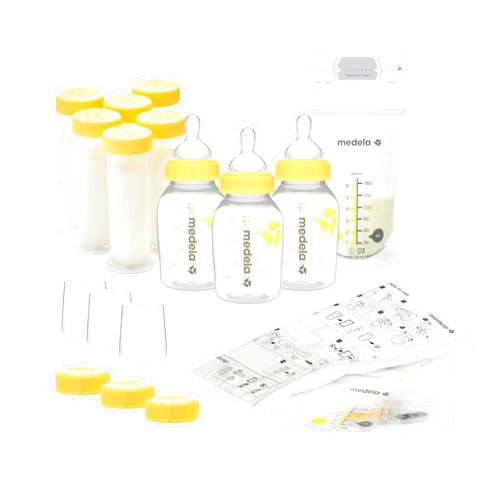 Medela Store and Feed Set | Breast Milk Storage Bottles, Nipples, Breast Milk Storage Bags | BPA-Free