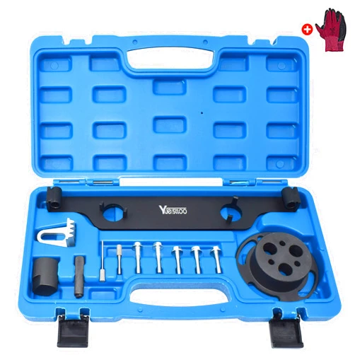 Yuesstloo Camshaft Actuator Locking Timing Tool Kit, Compatible with GM Ecotec Buick Chevrolet 2.0 2.4 Engine - Replace EN48953, Upgraded Cam Phaser Retainer Water Pump Sprocket Retainer Holding Tool
