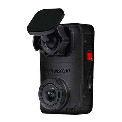 Transcend TS-DP10A-32G DrivePro 10 QHD 2K 1440p Dash Camera with 140 Degree Viewing Angle, Night Vision and 32GB Built-in Memory
