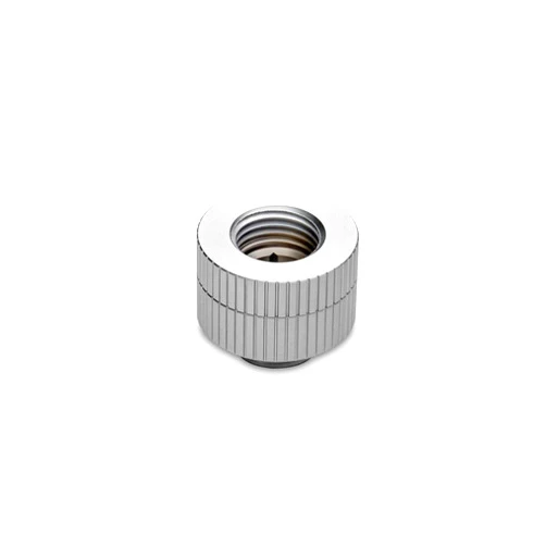 EK EKWB Quantum Torque 14mm Rotary Male to Female Extender Fitting, Satin Titanium