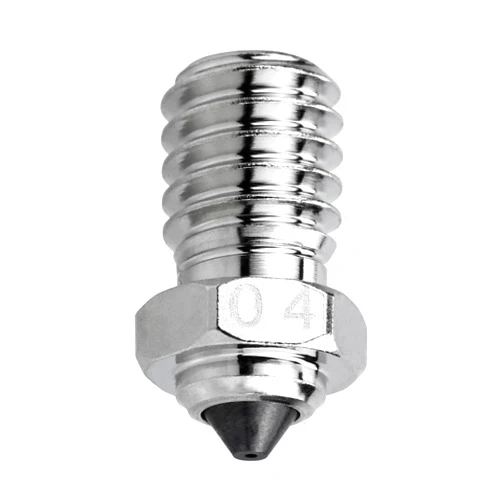 SeulQirw SeulQir Tungsten Carbide Tip V6 Nozzle, 0.4mm 3D printer nozzles for Prusa i3 MK3S/Mini,Anycubic i3 Mega/Kobra/Kobra Neo,High temperature and wear-resistant 3D printer accessories