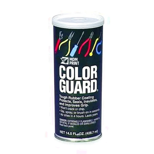 MDMprint Rubber Protectant Color Guard, Red, 14.5oz