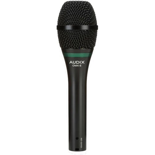 Audix OMX-E Dynamic Cardioid Vocal Microphone - Black- High-Performance Sound, Ideal for Stage and Studio Use