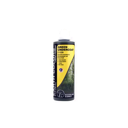 Woodland Scenics Undercoat 8oz-Green