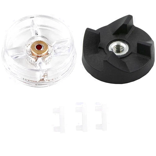 Generic Base Gear and Rubber Blade Gear with Shock Pad Blender Replacement Part Compatible with Magic Bullet MB1001 250W Blenders