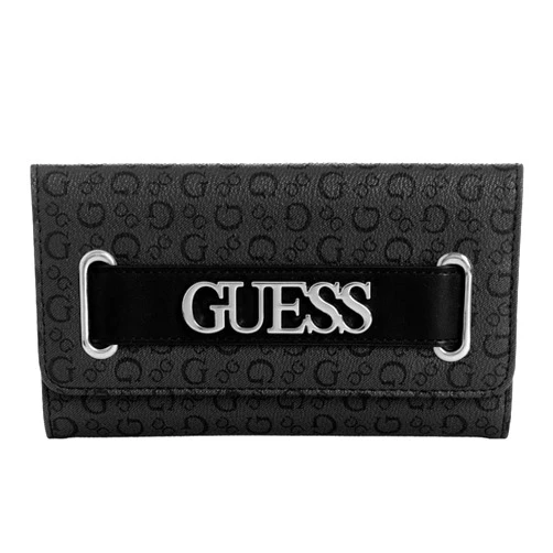 GUESS Factory Creswell Logo Slim Clutch Wallet