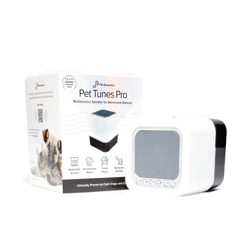 Pet Acoustics PET Tunes PRO- A Multisensory Calming Music Speaker for Dogs ad Cats- Veterinary, Kennel and Home