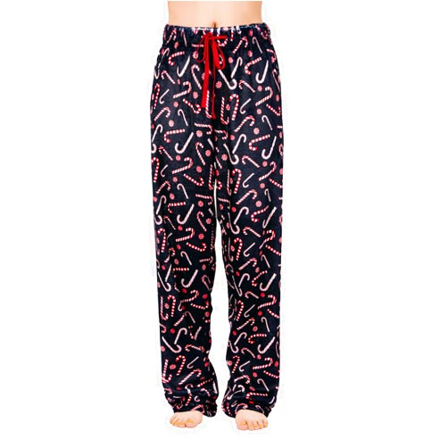 American Trends Womens Plush Pajama Pants Soft Fuzzy Pajama Bottoms for Women Cozy Pj Fleece Lounge Pants