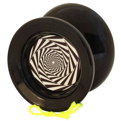 Yoyo King Black Mesmerize Professional Responsive Trick Yoyo with Ball Bearing Axle and Extra String