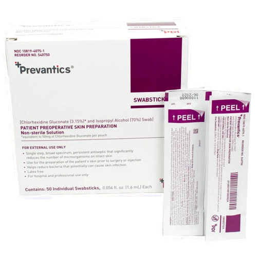 PDI 317219 Chlorascrub Swabstick Swab Skin Preparation B