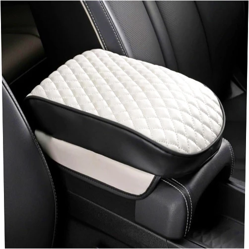 MZFJHH Car Armrest Covers for Kia Telluride 2020-2025,Center Console Handrail Box Fittings Parts Cushion Armrests Box Accessories,A