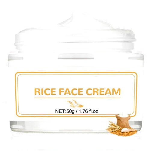 Rosarden Rice Face Cream for Face, Rice Moisturizer, Deep Moisturizing Skin, Facial Moisturizer for Women Anti Aging, Reduce Fine Line, Restore Skin Elasticity, Rice Water Moisturizer with Rice Extract