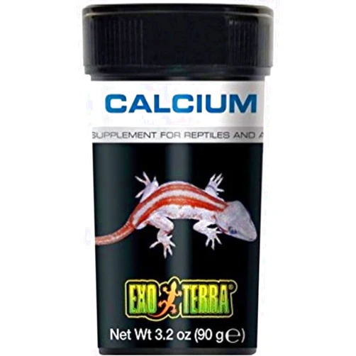 Generic Exo-Terra Calcium Powder Supplement for Reptiles & Amphibians - 3.2 oz (90 g)