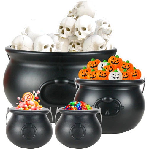 OCTERIC Halloween Large Cauldron Kettles, 4 in 1 [12.6