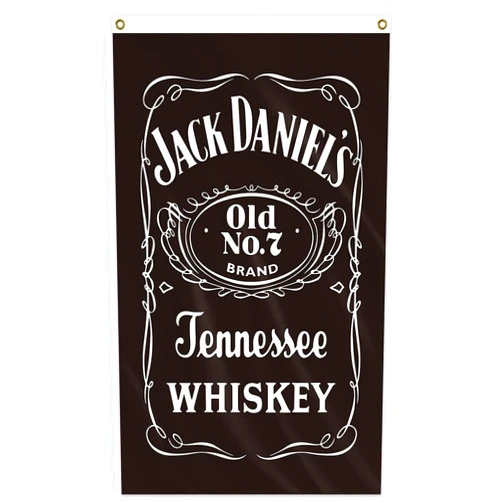 Generic Beer Flag 3x5 Ft Flag JD's Happy Hour Flag For Man Cave Pub Bar Decor Banner For Garage Man Cave Decoration (JD)