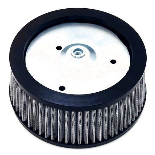 Americruise Harley Air Filter Engine Air Cleaner Motorcycle Air Filter for Harley Sposter Road King Softtail Dyna FXR FXDLS (Grey)
