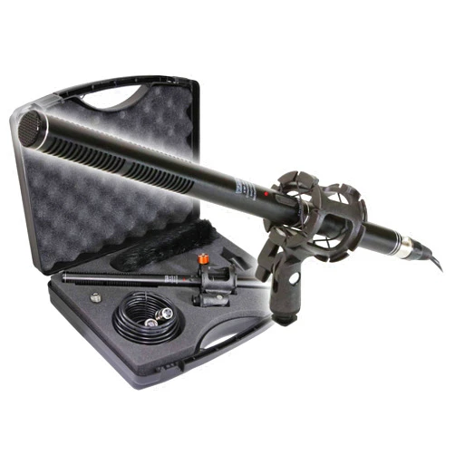VidPro XM-88 Professional Video & Broadcast Shotgun Microphone Kit, 13-Piece, XLR, Aluminum Alloy, for Recording, Live Streaming, Music, Speaking, Interviews