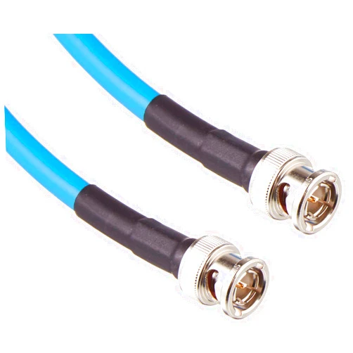 AV-Cables 50ft 3G/6G HD SDI BNC Cable- Belden 1694a RG6 - Blue
