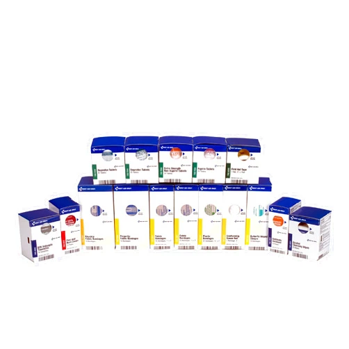 First Aid Only 700002 SmartCompliance General First Aid Kit Refill Medications, 237 Pieces