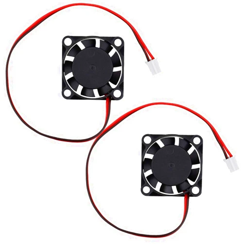 GDSTIME 2 Pack 25mm 5V Fan - Mini 25x25x7mm 2-Pin Brushless DC Cooling Fans for Aroma Diffuser Projector Incubator