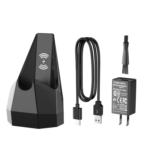 KWRNVO Charging Dock Replacement for Manscaped 4.0 Wireless Charging Stand Base, Charging Dock for Manscaped The Lawn Mower 4.0 Electric Groin Hair Trimmer Charger with 4.9FT USB Cable